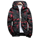 Mens Casual Camouflage Hoodie