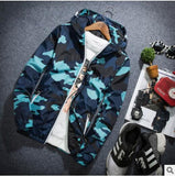 Mens Casual Camouflage Hoodie
