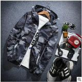Mens Casual Camouflage Hoodie