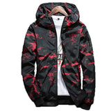 Mens Casual Camouflage Hoodie