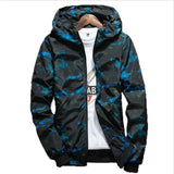 Mens Casual Camouflage Hoodie