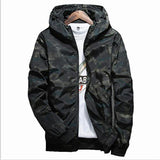 Mens Casual Camouflage Hoodie