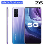 Authorized vivo Z6 5G Mobile Phone Snapdragon 765G 8G 128G Celular 6.57-inch screen 48.0MP 4 Cameras 44W  Android10 Cell Phones