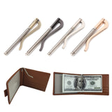 Metal Bifold Money Clip Bar Wallet Replace Parts Spring 1.5cm