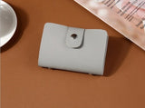 New PU Leather Function 24 Bits Card Case Business Card Holder Men Women