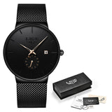 LIGE 2020 Fashion Mens Watches Top Brand Luxury Quartz