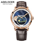AGELOCER Men Watches Swiss Top Brand Luxury Mechanical Automatic Watch