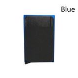 Men Business Aluminum  Cash ID Card Holder RFID Blocking Slim Metal Wallet Coin Purse card case  credit card wallet rfid wallet