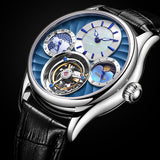 Guanqin 100% Real Tourbillon Mechanical Watch Men Wrist Mens Watches