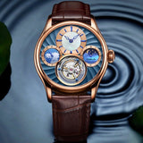 Guanqin 100% Real Tourbillon Mechanical Watch Men Wrist Mens Watches