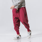 Sincism Store Men Harem Pants Japanese Casual Cotton