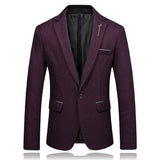 Men's Long Sleeve Suit Jackets,