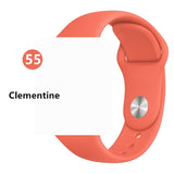 Silicone strap For Apple Watch band 44 mm/40mm iwatch Band 38mm 42mm Sport bracelet