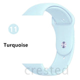 Silicone strap For Apple Watch band 44 mm/40mm iwatch Band 38mm 42mm Sport bracelet