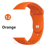 Silicone strap For Apple Watch band 44 mm/40mm iwatch Band 38mm 42mm Sport bracelet