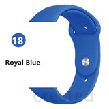 Silicone strap For Apple Watch band 44 mm/40mm iwatch Band 38mm 42mm Sport bracelet