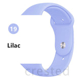 Silicone strap For Apple Watch band 44 mm/40mm iwatch Band 38mm 42mm Sport bracelet