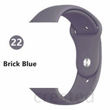 Silicone strap For Apple Watch band 44 mm/40mm iwatch Band 38mm 42mm Sport bracelet