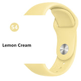 Silicone strap For Apple Watch band 44 mm/40mm iwatch Band 38mm 42mm Sport bracelet