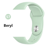 Silicone strap For Apple Watch band 44 mm/40mm iwatch Band 38mm 42mm Sport bracelet