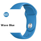 Silicone strap For Apple Watch band 44 mm/40mm iwatch Band 38mm 42mm Sport bracelet