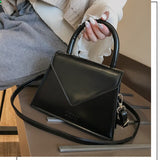 Flap Vintage PU Leather Brown Crossbody Bags