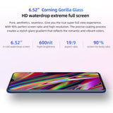 Prémisse mondiale DOOGEE X95 Android 10 4G-LTE téléphones portables 6.52 "affichage MTK6737 16GB ROM double SIM 13MP Triple caméra 4350mAh batterie