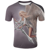 fashion T-shirt round neck cool and lightweight