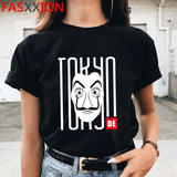Money Heist The House of Paper Print Tshirts Men La Casa De Papel