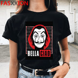 Money Heist The House of Paper Print Tshirts Men La Casa De Papel