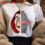 Money Heist The House of Paper Print Tshirts Men La Casa De Papel