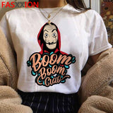 Money Heist The House of Paper Print Tshirts Men La Casa De Papel