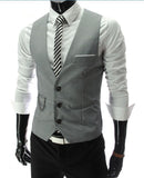 2020 New Arrival Dress Vests For Men Slim Fit Mens Suit Vest Male