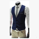 2020 New Arrival Dress Vests For Men Slim Fit Mens Suit Vest Male
