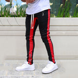 Mens Joggers Casual Pants Fitness Men Sportswear