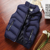 Fashion Mens Jacket Sleeveless Vest Spring Thermal Soft Vests