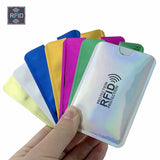 Anti Rfid lector de bloqueo de cartera tarjetero para tarjetas bancarias