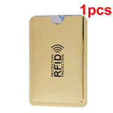 Anti Rfid lector de bloqueo de cartera tarjetero para tarjetas bancarias