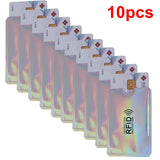 Anti Rfid lector de bloqueo de cartera tarjetero para tarjetas bancarias