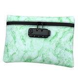 Smell Proof Tobacco Bag Portable Travel Activated Carbon Coded Lock