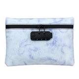 Smell Proof Tobacco Bag Portable Travel Activated Carbon Coded Lock